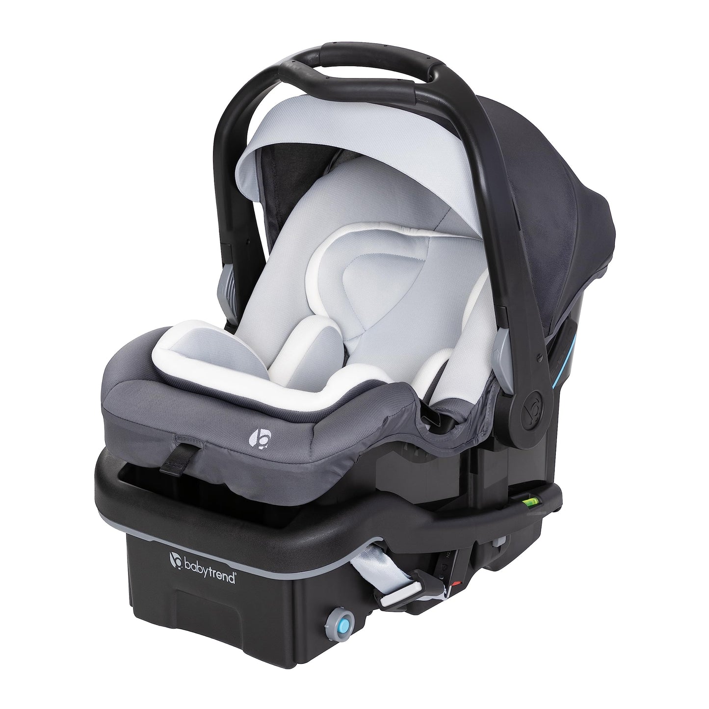 Baby Trend Secure-Lift Infant Car Seat, Dash Grey - Compact Lightweight Carrier, Infant Comfort Cushioning, Adjustable Harness F