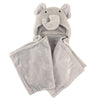 Hudson Baby Unisex Baby And Toddler Hooded Animal Face Plush Blanket, Elephant, One Size