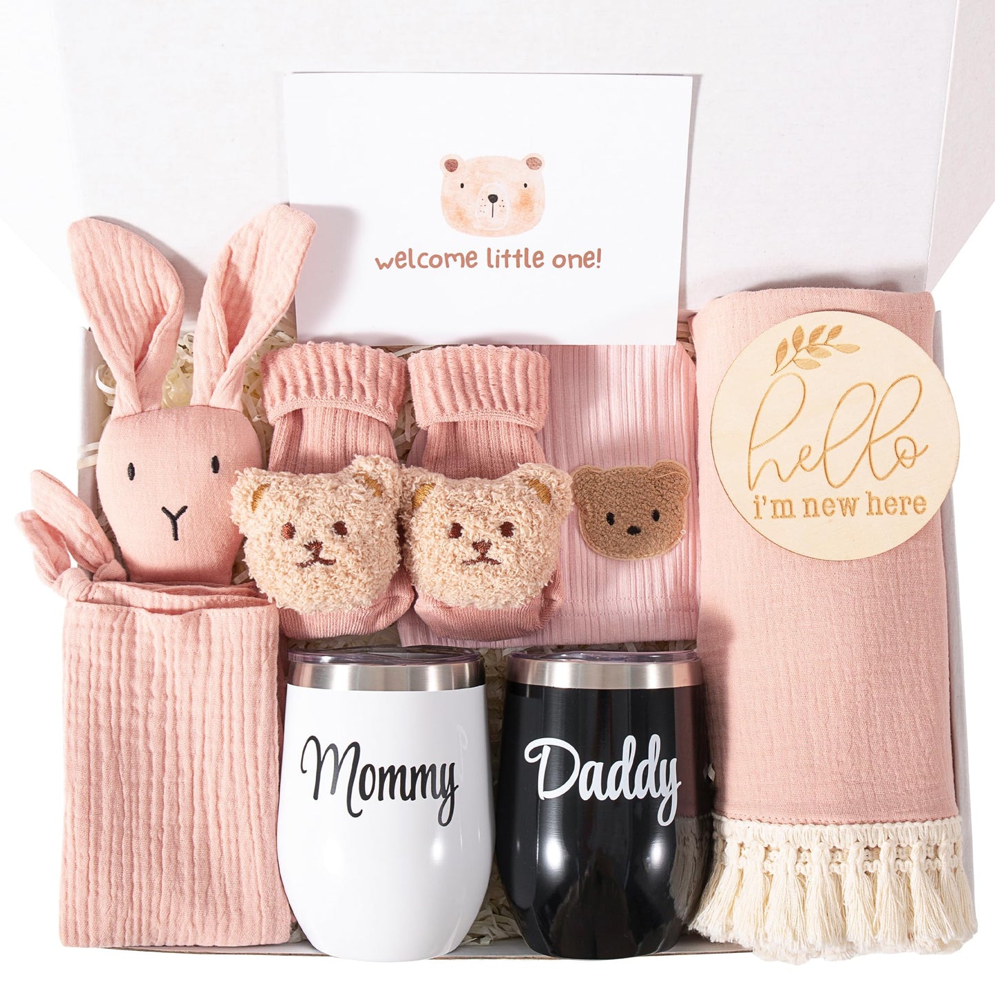 New Mom Gifts, Gender Reveal Gifts for Parents to Be, Pregnancy Gift Set for Expecting Mom, First Time Moms Gift Ideas, New Pare