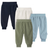 Gerber Baby Boy'S 4-Pack Microfleece Pants, Light Oatmeal Heather