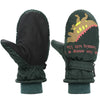 Toddler Mittens Winter Snow Glove Waterproof Mitten Warm Fleece Kid Ski Gloves For Boys Girls Green Dinosaur M