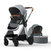 Mompush Ultimate2 Baby Stroller for Toddler with Removable Bassinet & Reversible Seat, Smooth Glide Bassinet Stroller, Full-Size