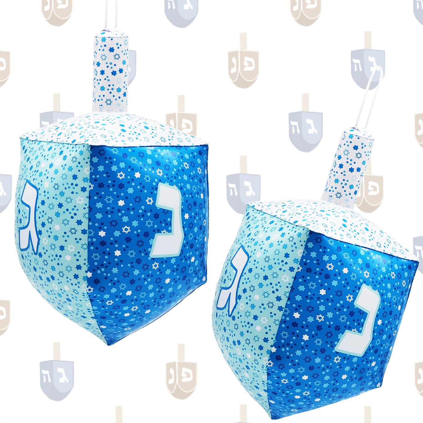 The Dreidel Company Hanukkah Inflatable Dreidel, Party Decorations, 24' Tall