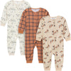 Gerber Toddlers And Baby Boys' Loose-Fit Polyester Jersey Footless Pajamas, Outdoors, 12 Months