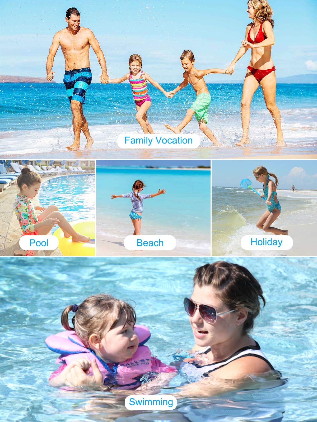 Baby Girls Summer One Piece Swimsuit Size 5 Cute Unicorn Long Sleeve Rashguard Swimwear Bathing Suit With Upf 50+ 4-5T