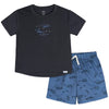 Gerber Baby Boy'S 2-Piece Pajama Set Sleeve Top & Fleece Shorts, Whale