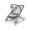 Summer Infant 2-In-1 Bouncer & Rocker Duo (Heather Gray) Convenient And Portable Rocker And Bouncer For Babies Includes Soft Toy
