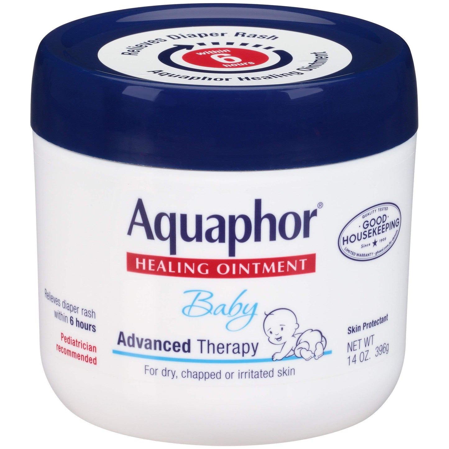Aquaphor Baby Healing Ointment, Advanced Therapy 14 Oz (Pack Of 2)