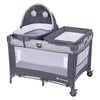 Baby Trend Nursery Den Playard With Snooze Pod And Flip Over Changer, Diamond Sage