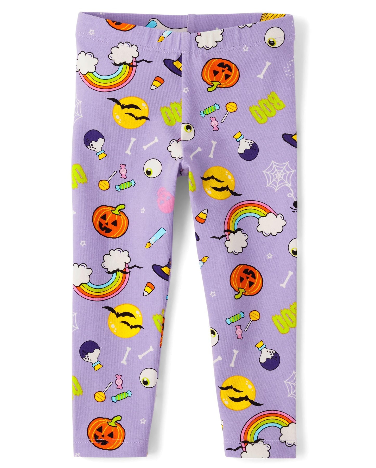 The Children'S Place,Baby Girls,And Toddler Assorted Everyday Pull On Leggings,Halloween Print,2 Years