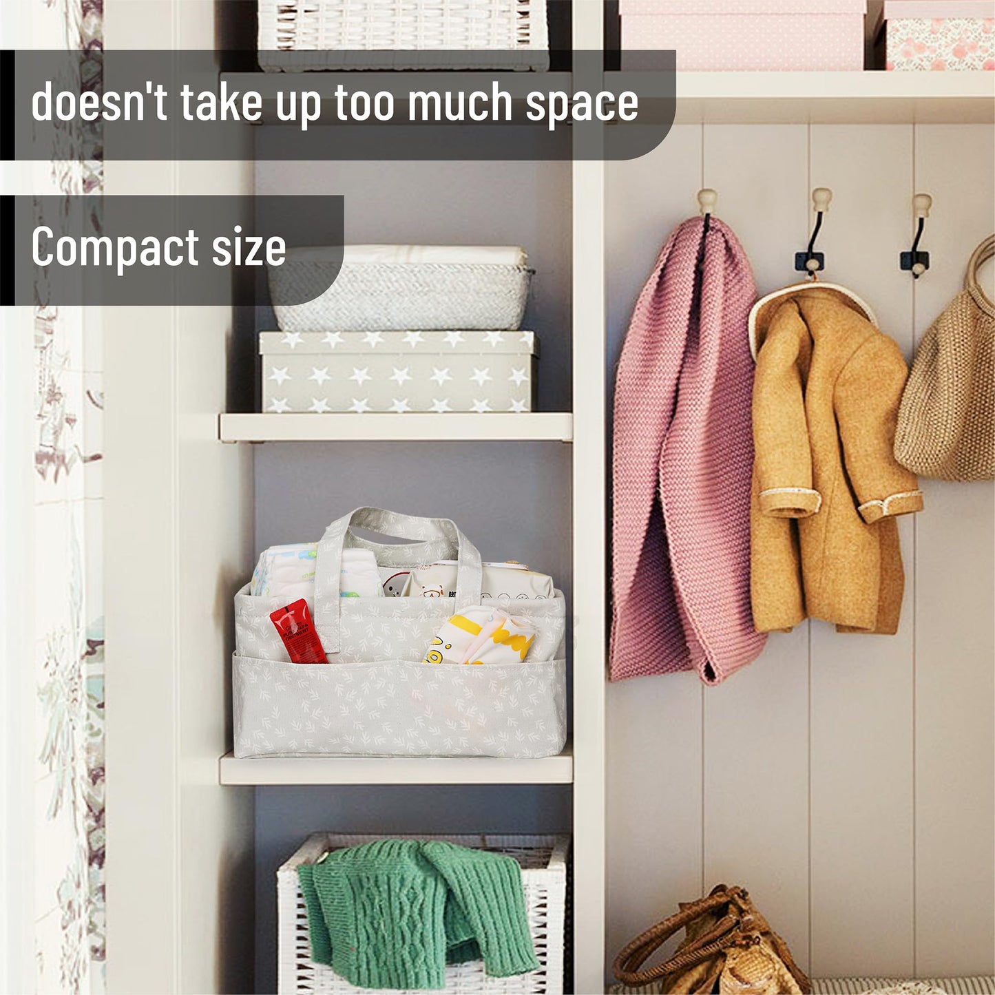 Mr. Pen- Baby Diaper Caddy Organizer, Diaper Organizer, Baby Organizer, Car Diaper Caddy, Baby Caddy Organizer, Portable Diaper