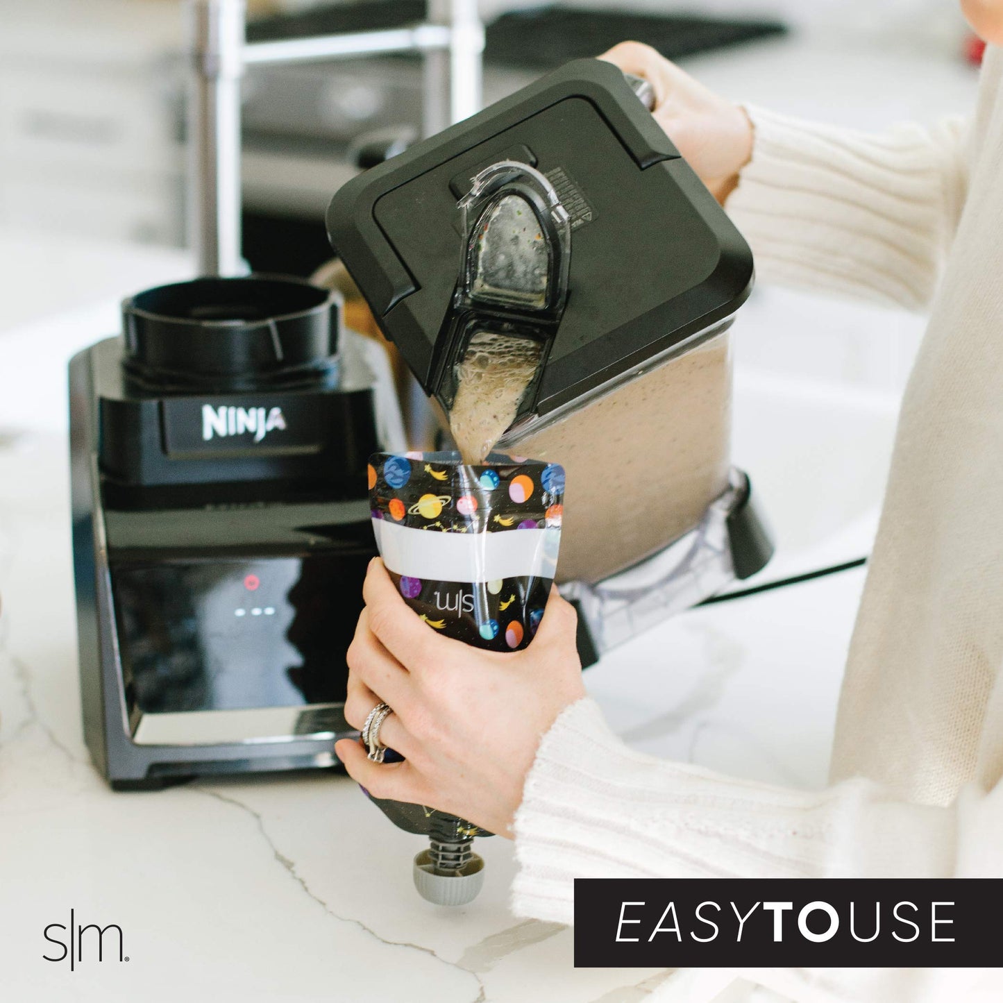 Simple Modern Reusable Baby Food Pouches For Toddlers | Bpa Free Plastic, Food Safe, Freezer Safe | Refillable For Applesauce Yo