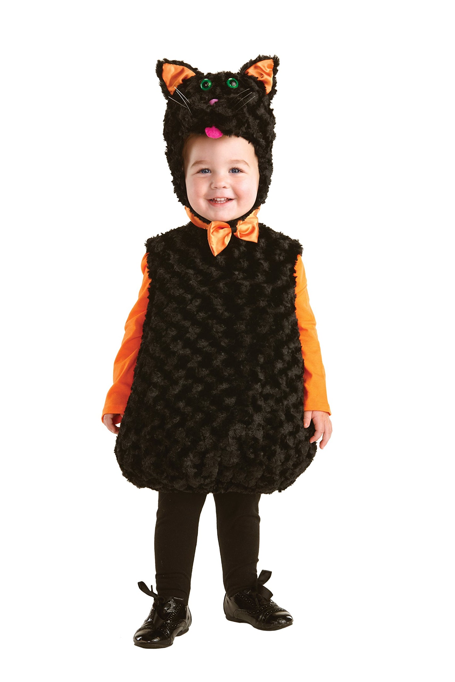 Belly Babies Black Cat Costume Child Toddler Medium 18-24 Months