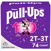 Pull-Ups Girls' Potty Training Pants Training Underwear Size 4, 2T-3T, 74 Ct