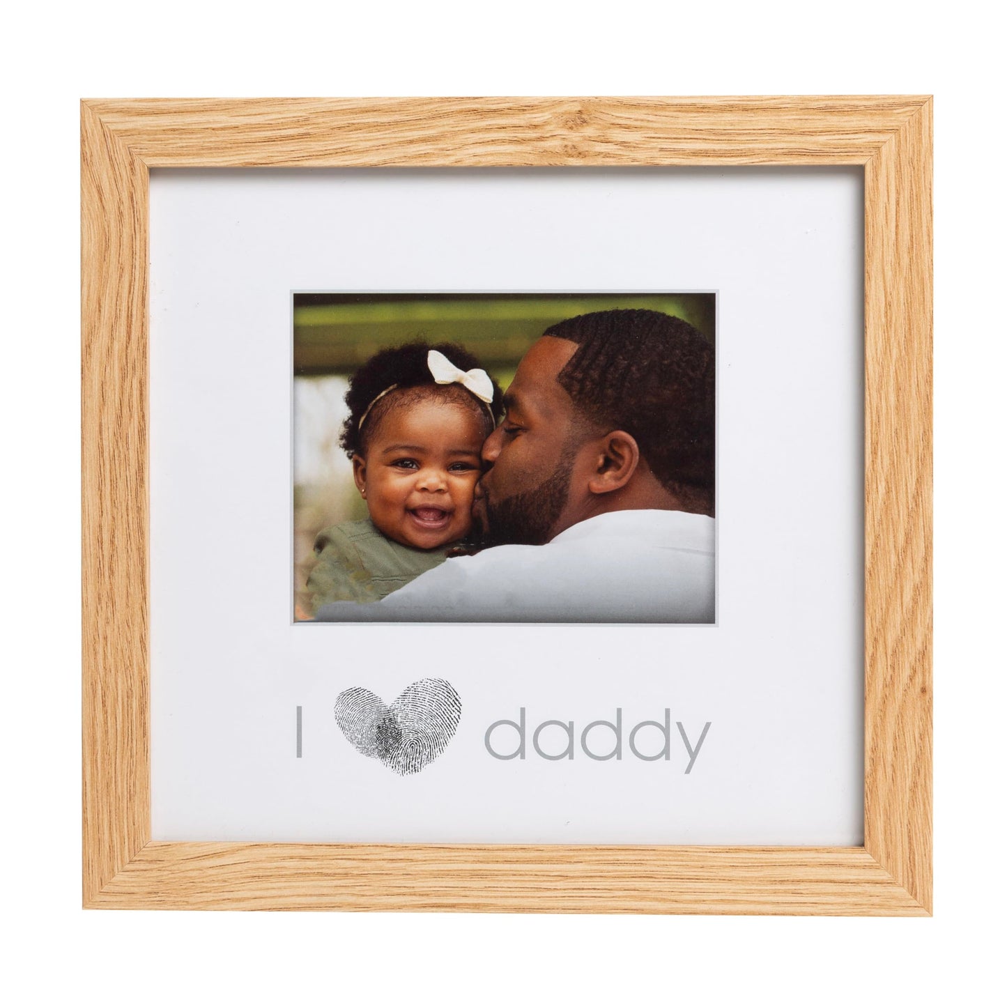 Kate & Milo I Love Daddy Thumbprint Frame, Fathers Day Gift, Gift For Expecting Parents, Ideal Newborn Gift, Baby Shower And Nu