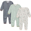 Gerber Toddlers And Baby Boys' Loose-Fit Polyester Jersey Footless Pajamas, Jungle