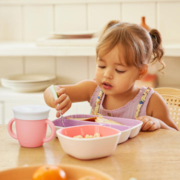 Munchkin Cest Silicone! Training Sippy Cup With Lid For Babies And Toddlers, 6 Oz, Coral