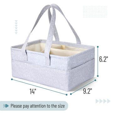 Mr. Pen- Baby Diaper Caddy Organizer, Cute Pattern, Diaper Organizer, Car Diaper Caddy, Baby Caddy Organizer, Portable Diaper Ca