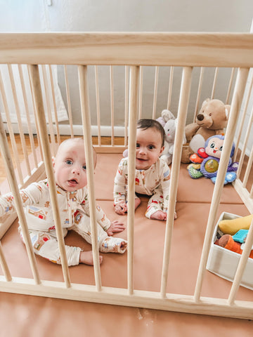 Harppa Baby Gate Playpen Baby Fence For Babies And Toddlers Play Yards For Play Area (45.66X45.66X24 Inches)