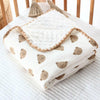 Tinitot Muslin Bubble Blanket for Baby 6 Layer Cotton Soft Breathable Swaddle Baby Blanket Summer AC Room Newborn 02Y Pack of 1