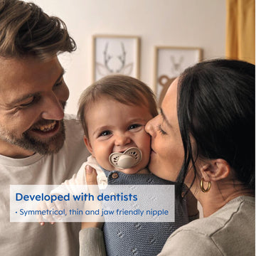 Mam Day & Night Pacifiers, Glow In The Dark Pacifier For Breastfed Babies, 16+ Months, Boy
