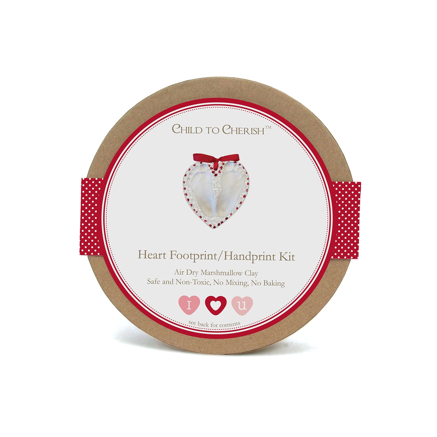 Child To Cherish Heart Footprint/Handprint Kit
