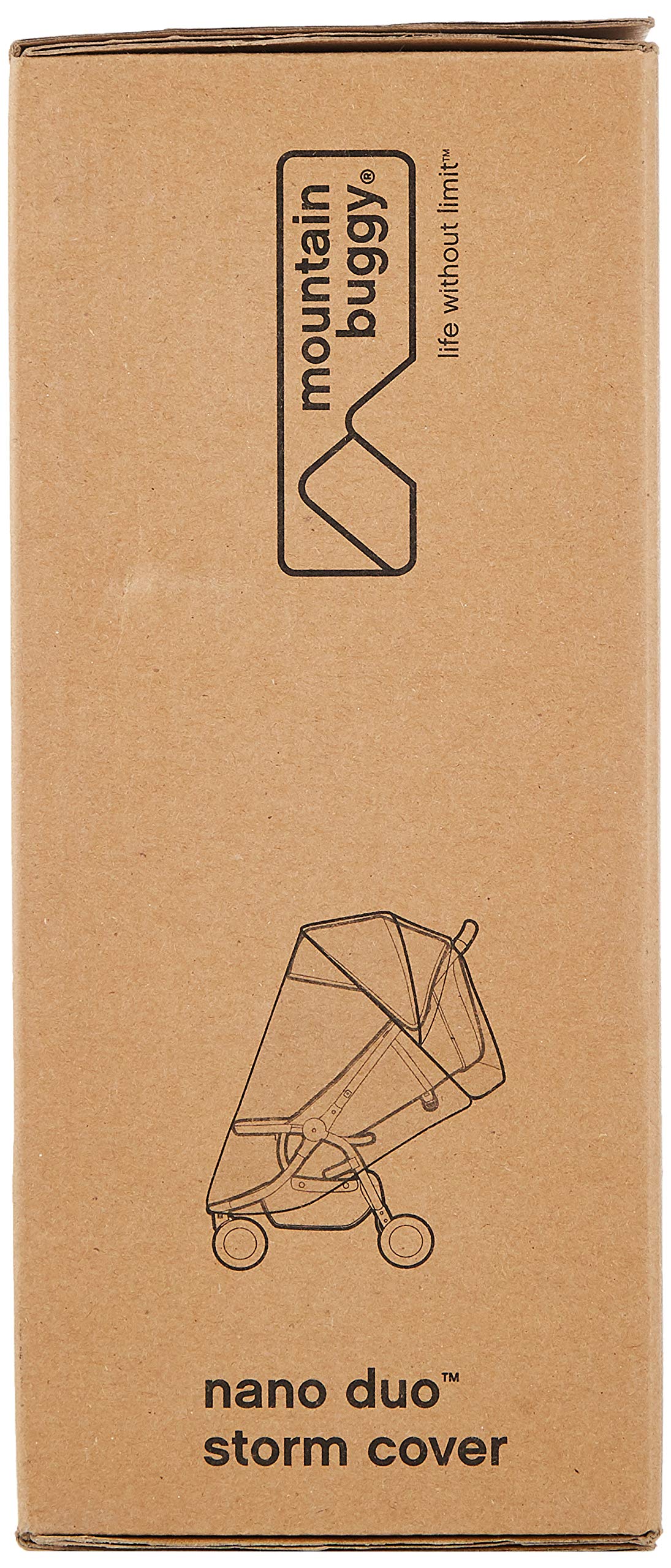 Mountain Buggy Nano Duo Storm Cover, Clear