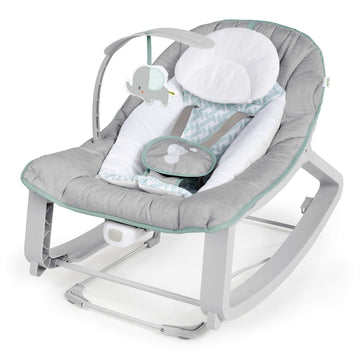 Ingenuity Keep Cozy 3-In-1 Grow With Me Vibrating Baby Bouncer, Seat & Infant To Toddler Rocker, Vibrations & -Toy Bar, 0-30 Mon