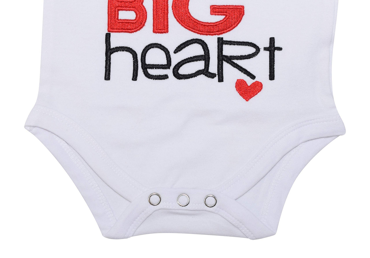 Unique Baby Boys Valentine'S Day Bodysuit With Xo Pants Clothing Set (6M)