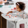 Guidecraft Kitchen Helper Mealtime And Play Tray - Easy To Clean, Detachable Feeding And Activity Table Extension For Toddlers