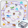 Baby Play Mat,Thick Soft 71 X 79 Playpen mat, Non-Slip and Machine Washable Baby Play Mats for Floor,Crawling Mat for Babies, To