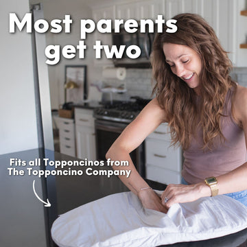 Topponcino Company The Extra Cover Only | Insert Sold Separately | Fits All Topponcinos From The 100% Natural Cotton | Machine W