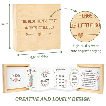 Pregnancy Announcement Gifts For Grandpa To Be, Promoted To Grandpa Baby Announcement Gifts, Pregnancy Reveal Ideas- Baby Ultras