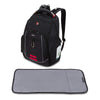 Swissgear Travel Diaper Bag Backpack, Black, 17.5-Inch