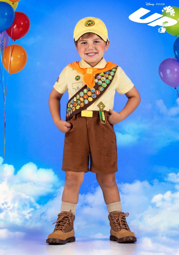 Fun Costumes Adorable Adventure Begins: Disney And Pixar Russell Up Toddler Costume - Let Your Little Explorer Soar With Joy!