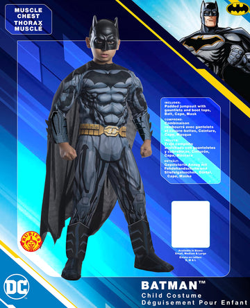 Rubie'S Costume Dc Superheroes Batman Child Deluxe Costume, Medium