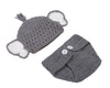 Matissa Newborn Baby Girl/Boy Crochet Knit Costume Photography Prop Hats Outfits (Baby Elephant)