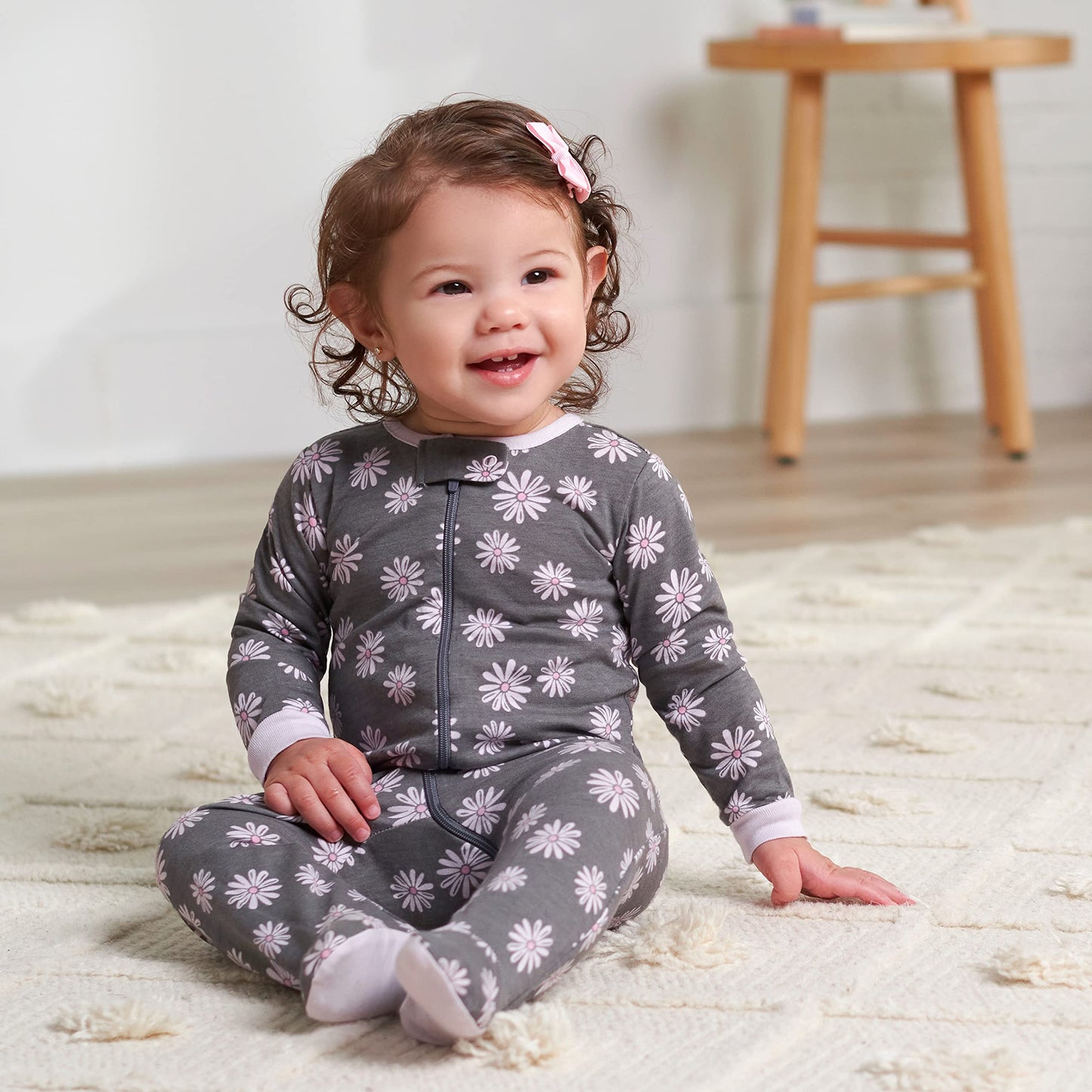 Gerber Baby Girls 2-Pack Sleep 'N Play Lavender Garden Newborn