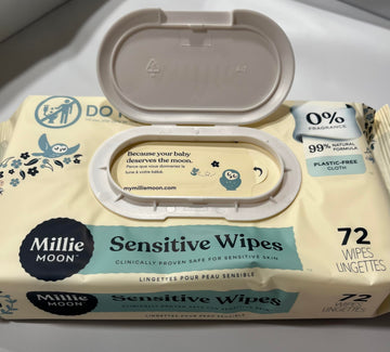 Sensitive Baby Wipes - Plant Based (72)