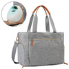 Mommore Breast Pump Bag Diaper Tote Bag With 15 Inch Laptop Sleeve Fit Most Breast Pumps Like Medela, Spectra S1,S2