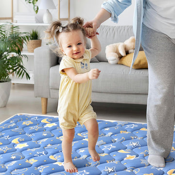 Premium Foam Baby Play Mat 50' X 50', Thick One-Piece Crawling Mat, Odorless Baby Mat Floor Mat, Non-Slip Cushioned Baby Playm