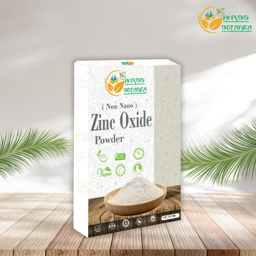Herbs Botanica Zinc Oxide Powder Non-Nano, Pharmaceutical Grade For Skin Protection, Healing, Baby Diaper Rash Cream, Sunscreen,