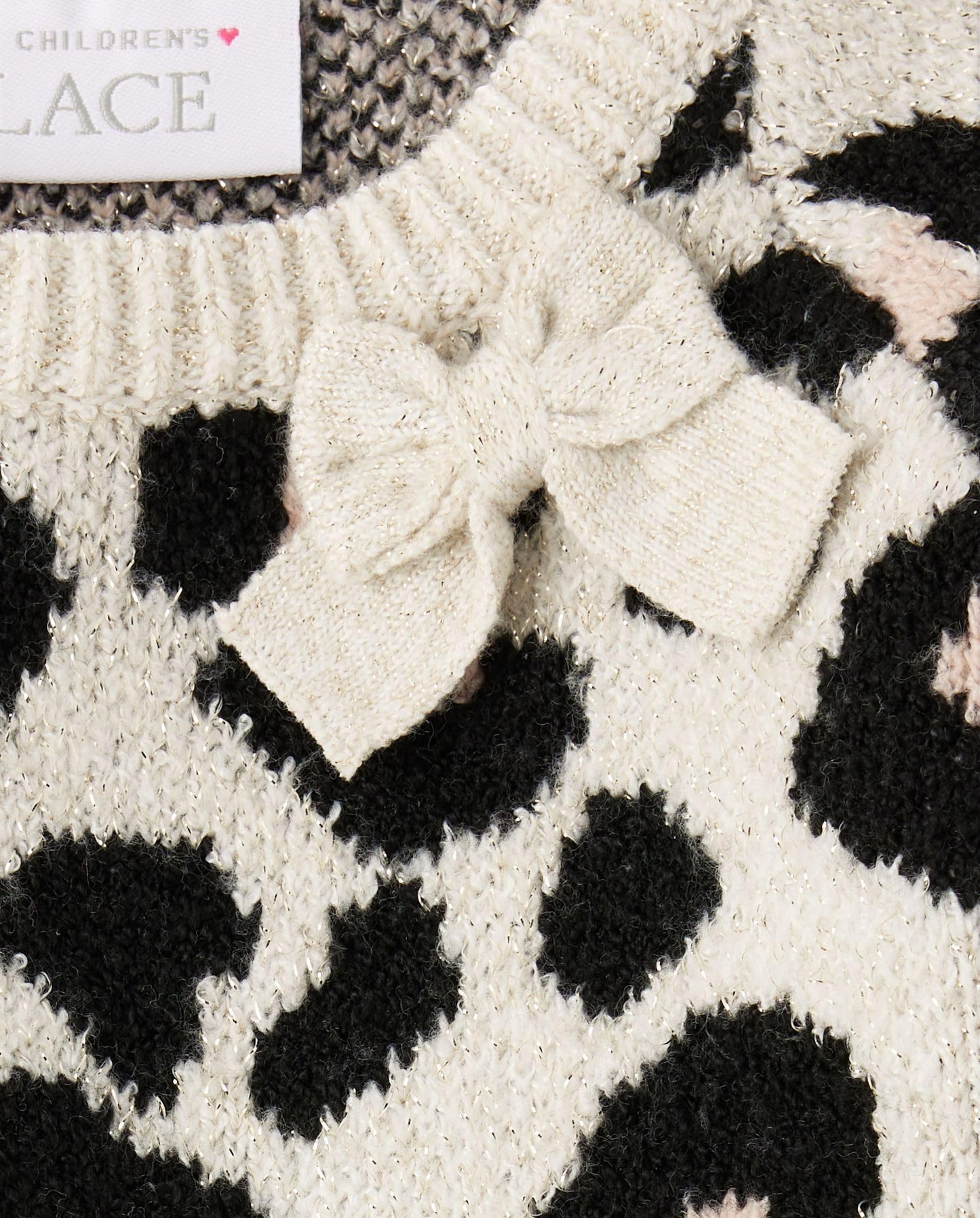 The Children'S Place,Baby-Girls,And Toddler Long Sleeve Sweater Dress,Leopard,12 Months,18 Months