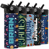 Personalized Water Bottle For Kids - 14 Oz - 14 Design Options, Custom Water Bottle For Children - End Of School Year Gifts, Bac