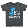 Funnycokid Big Brother Shirt 5T 4T Dinosaur For Toddler Boys Promoted To Big Brother Grey Size 5 Pregnancy Announcement Gifts Fo