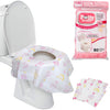 Disposable Toilet Seat Covers For Kids & Adults (20 Pack) Germ Protect From Public Toilets - Waterproof, Individually-Wrapped, P
