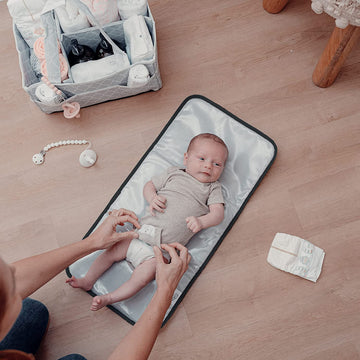 Baby Changing Pad, Portable Diaper Changing Pads For Newborn Girl & Boy - Waterproof Travel Changing Station- Gift By Comfy Cubs