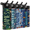 Personalized Water Bottle For Kids - 14 Oz - 15 Design Options, Custom Water Bottle For Children - End Of School Year Gifts, Bac
