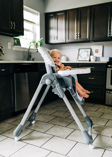 Safety 1St High Chairs For Babies And Toddlers, 3-In-1 Grow And Go With Tray And Adjustable Seat, Raindrop