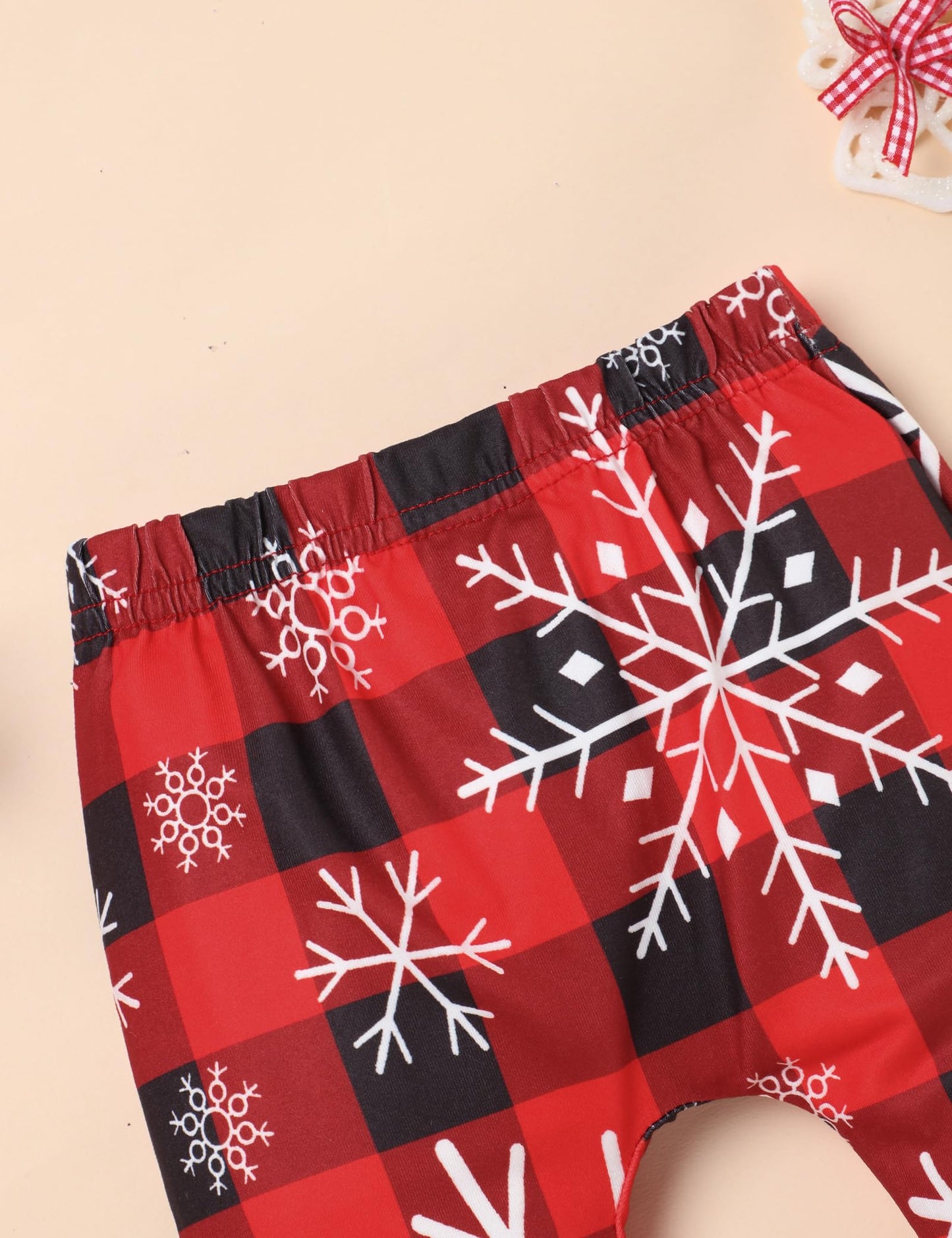 Perdeca My First Christmas Baby Girl Outfit My 1St Christmas Romper Merry Christmas Flare Pant Baby Girl Christmas Outfit